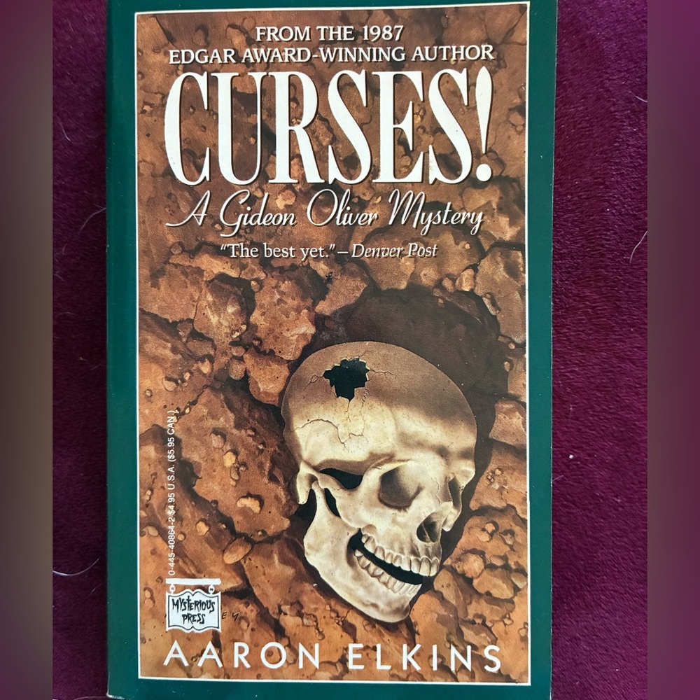 Paperback Book: Curses! by Aaron Elkins